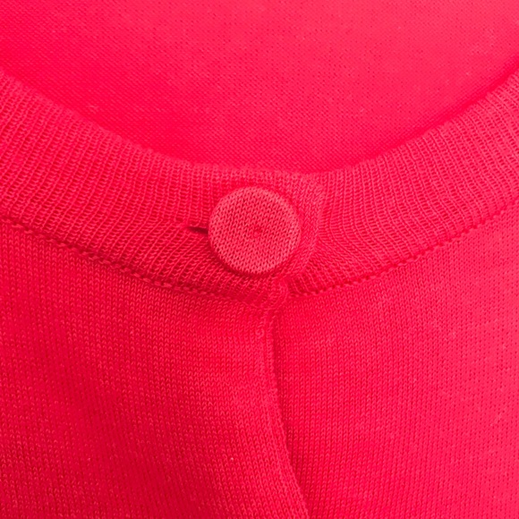 Vintage Hermes Cotton Silk Cardigan, sized 38 EUC - Picture 6 of 12